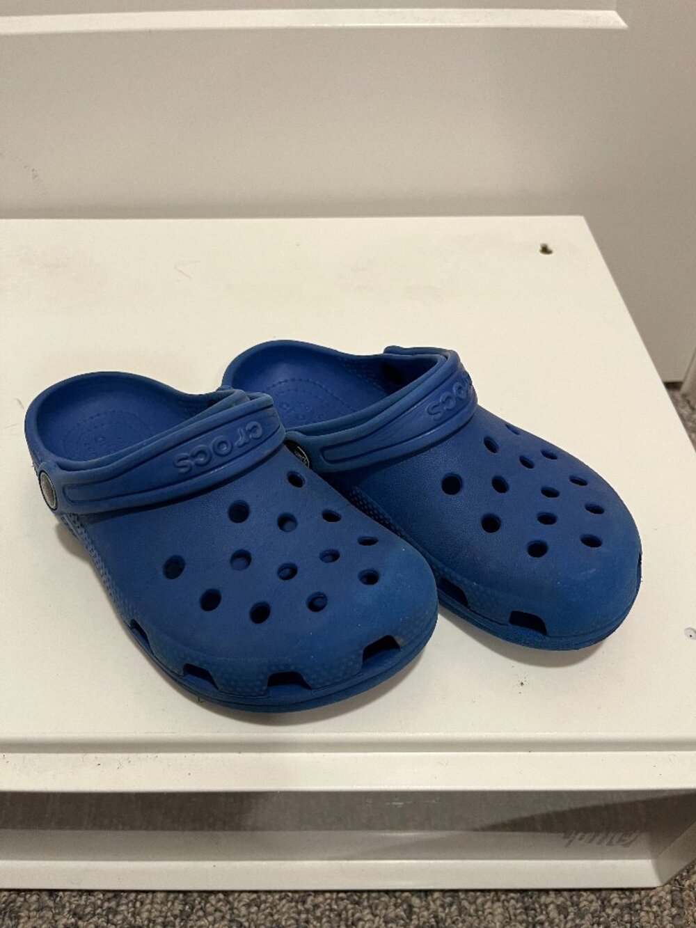 Kids Blue Crocs Size 13